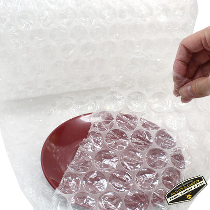 Medium Bubble Cushioning Wrap Roll - 375 Feet x 12 Inches, 5/16 Inch Bubbles, Perforated Every 12 Inches